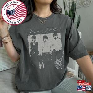 Jonas Brothers Shirt Five Albums One Night Tour  Classic Unisex
